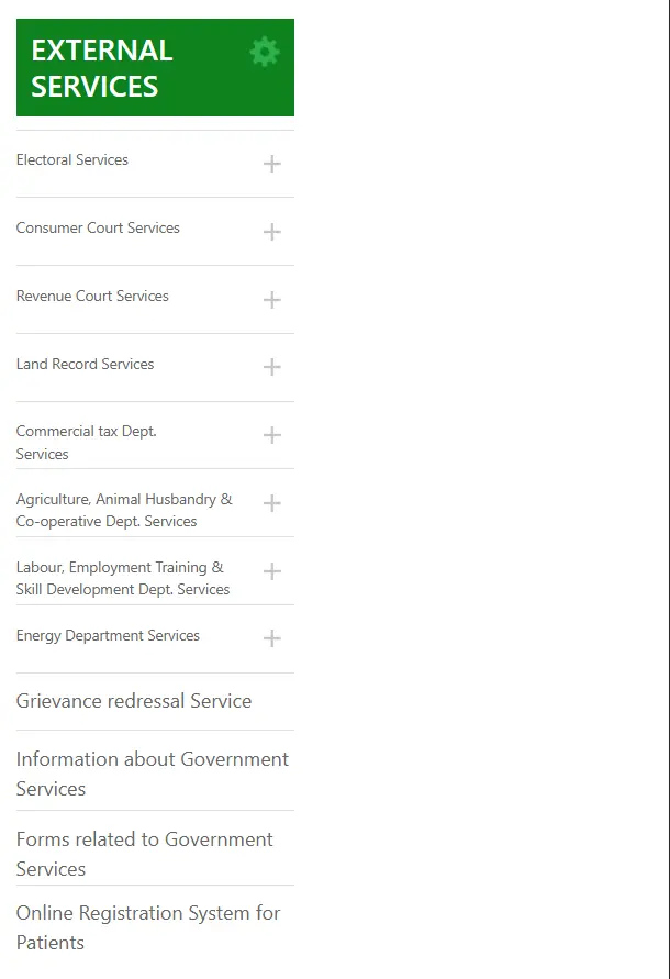 jharsewa external services
