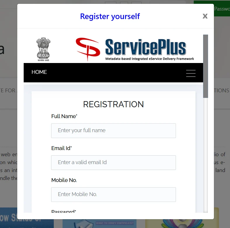 jharsewa registration